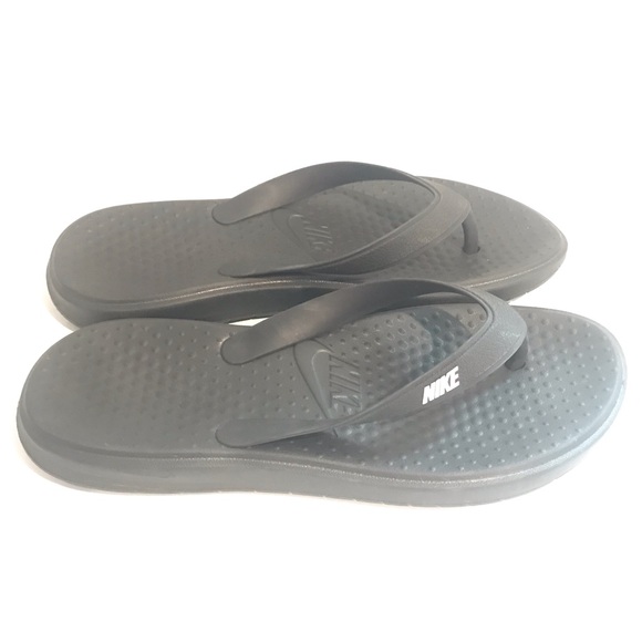nike men's rubber slippers